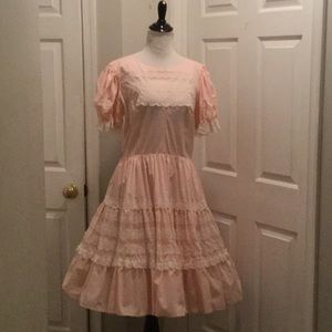 Vintage square dancing dress